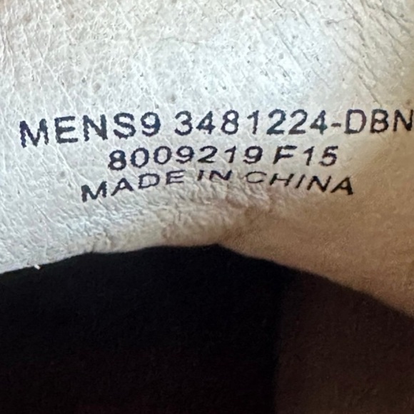 FRYE Miller Men's Lace up High Top Shoes/Fashion Brown Sneaker ~ 9 - Picture 8 of 9